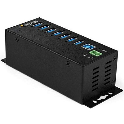 StarTech 7 Port Usb 3.0 Hub Powered - Industrial (HB30A7AME)