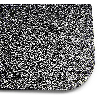 Floortex Advantagemat Black Vinyl Rectangular Chair Mat for Hard Floor - 48" x 60" (FLRFC124860HEBV)