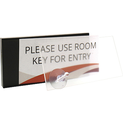 Lorell Snap Plate Architectural Sign (LLR02648)