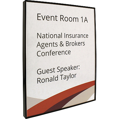 Lorell Snap Plate Architectural Sign (LLR02653)
