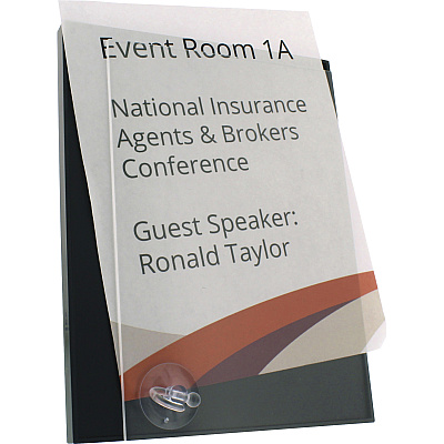 Lorell Snap Plate Architectural Sign (LLR02653)