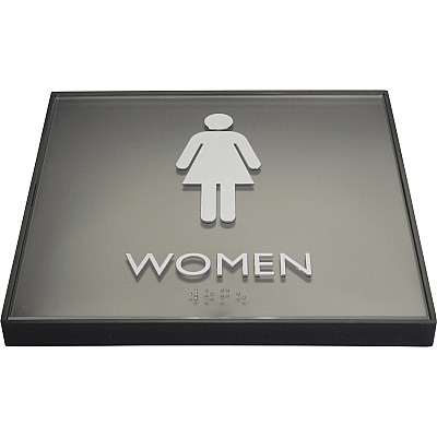 Lorell Women's Restroom Sign (LLR02656)