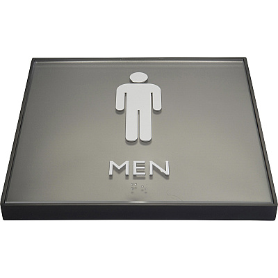 Lorell Men's Restroom Sign (LLR02658)
