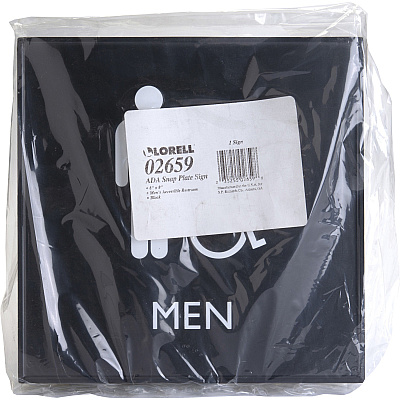 Lorell Men's Handicap Restroom Sign (LLR02659)