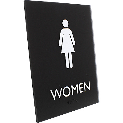 Lorell Women's Restroom Sign (LLR02665)