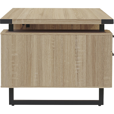 Safco Mirella Free Standing Desk Top with Modesty Panel (SAFMRDT7236SDD)