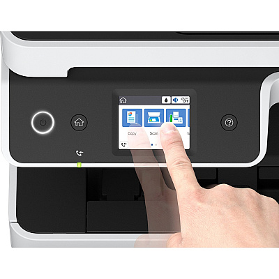Epson WorkForce ST-M3000 Monochrome Multifunction Supertank Printer. Cartridge Free MFP with ADF & Fax Inkjet copier/Fax/Scanner-1200x2400 dpi Print-Automatic Duplex Print-1200 dpi Optical Scan-20 ppm-Up to 23k pages of ink-Wireless LAN (C11CG93201)