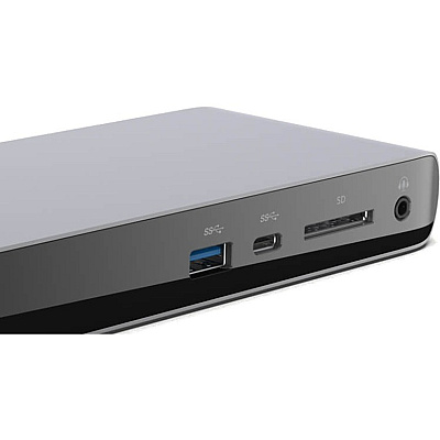 Belkin Thunderbolt 3 Dock Pro USB C Laptop Docking station MacOS & Windows, Dual 4K @60Hz (F4U097TT)