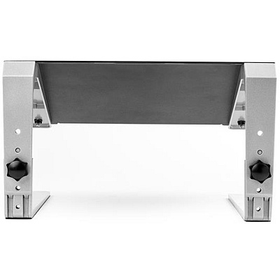 StarTech Adjustable Laptop Stand - Heavy Duty Steel & Aluminum - 3 Height Settings - Tilted - Ergonomic Laptop Riser - Laptop Desk Or Table Stand (LTSTND)