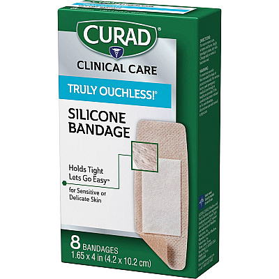 Curad Truly Ouchless Silicone Bandage (MIICUR5003V1)