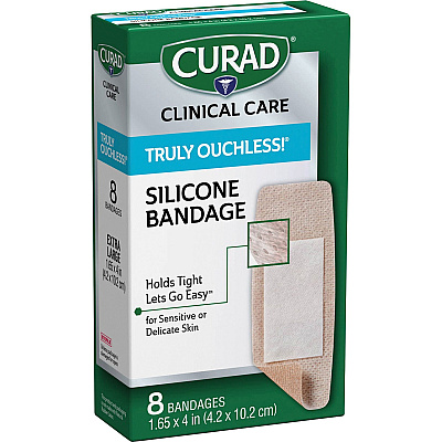 Curad Truly Ouchless Silicone Bandage (MIICUR5003V1)