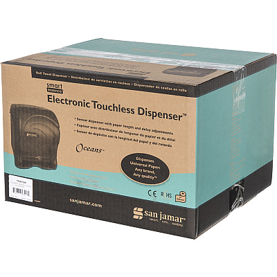 San Jamar Roll Towel Hands-free Dispenser (SJMT8490TBK)