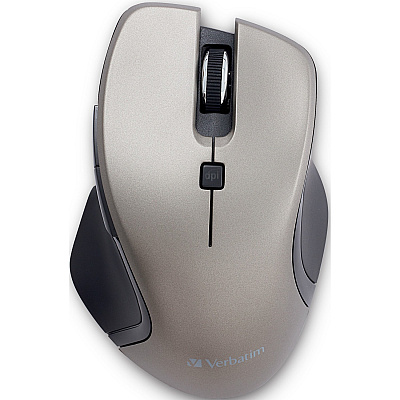Verbatim USB-C Wireless Blue LED Mouse - Graphite (70245)