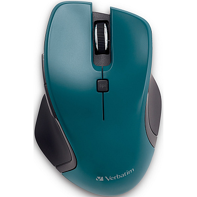 Verbatim USB-C Wireless Blue LED Mouse - Teal (70247)
