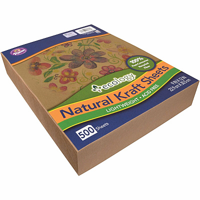 Creativity Street Natural Kraft Sheets (PAC5713)
