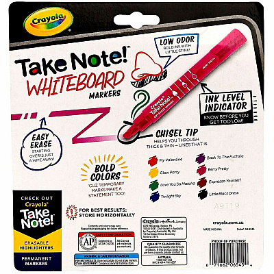 Take Note! Dry Erase Markers (CYO586545)