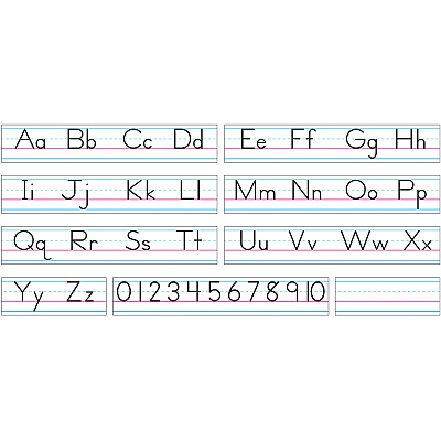 TREND Basic Alphabet Bulletin Board Set (TEP1858)