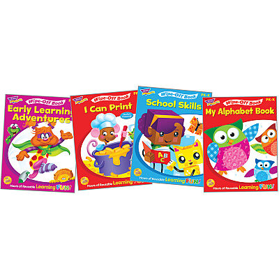 TREND Wipe-off Book Learning Fun Book Set Printed Book (TEP94913)