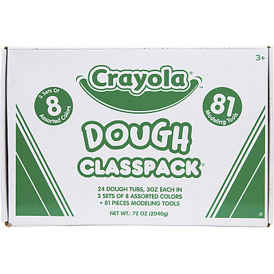 Crayola 8-Color Dough Classpack with Modeling Tools (CYO570172)