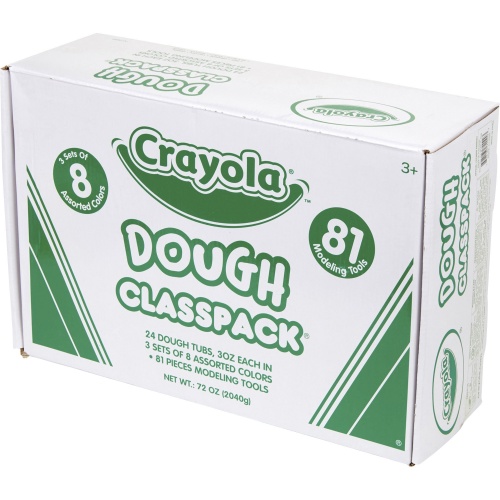 Crayola 8-Color Dough Classpack with Modeling Tools (570172)