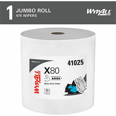 Wypall PowerClean X80 Heavy Duty Cloths (KCC41025)
