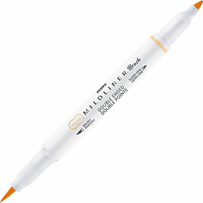 Zebra MILDLINER Dual Ended Brush Pen & Marker Set (ZEB79115)