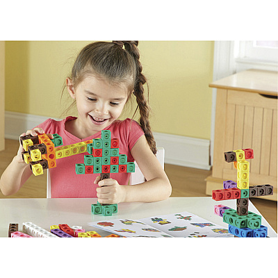 Learning Resources MathLink Cubes Big Builders (LRNLER9291)