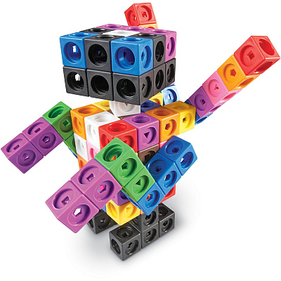 Learning Resources MathLink Cubes Big Builders (LRNLER9291)