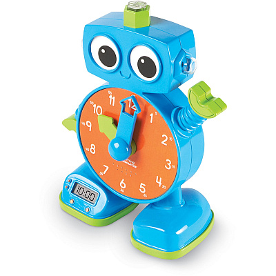 Learning Resources Tock The Learning Robot Clock (LRNLER2385)