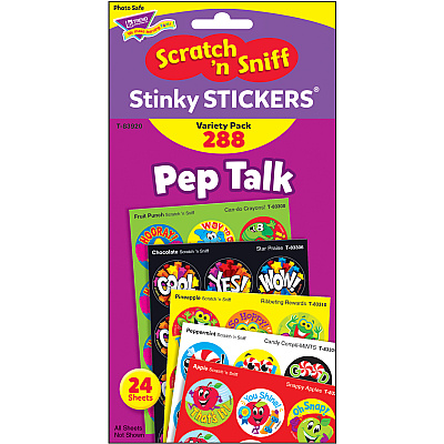 TREND Pep Talk Scratch 'n Sniff Stinky Stickers (TEP83920)