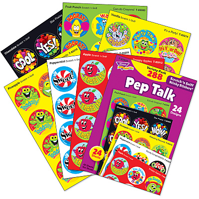TREND Pep Talk Scratch 'n Sniff Stinky Stickers (TEP83920)