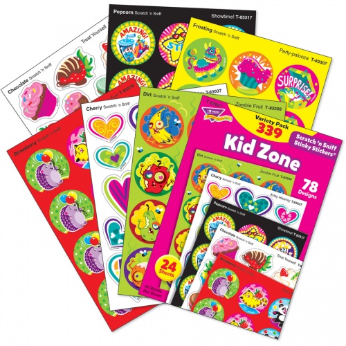 TREND Kid Zone Scratch 'n Sniff Stinky Stickers (83921)