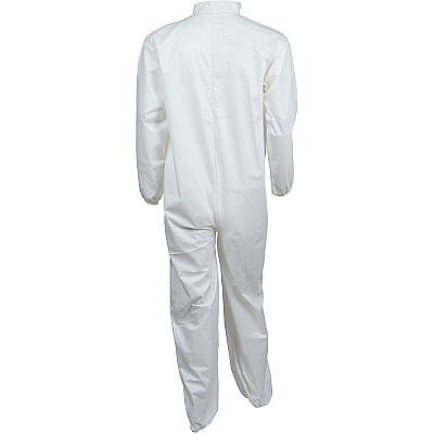 Kleenguard A40 Coveralls - Zipper Front, Elastic Wrists & Ankles (KCC44314)