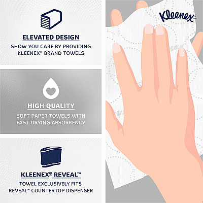 Kleenex Reveal Multifold Paper Towels (KCC46321)