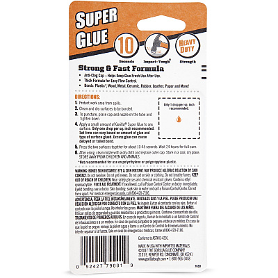 Gorilla Glue Glue Glue Gorilla Glue Glue Super Glue (GOR7805001)