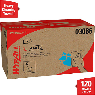 Wypall General Clean L30 Heavy Cleaning Towels (KCC03086)