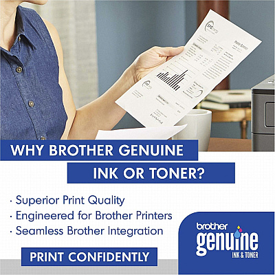 Brother TN-850 Original High Yield Laser Toner Cartridge - Twin-pack - Black - 2 / Box (TN8502PK)