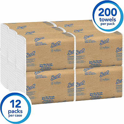 Scott Essential Low Wet Strength Towels (06041)