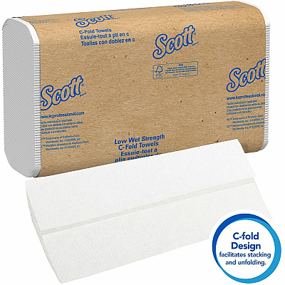 Scott Essential Low Wet Strength Towels (06041)
