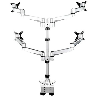 StarTech Premium Desk Mount Quad Monitor Arm 30in (ARMQUADPS)