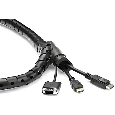 StarTech Cable Management Sleeve - 25mm X 1.5m (CMSCOILED)