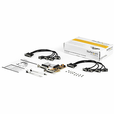 StarTech 8-port Pcie Rs232 Serial Adapter Card (PEX8S1050LP)