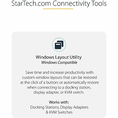 StarTech 3 Port Displayport Mst Hub - 3 X 4k - Dp 1.4 Multi Monitor Splitter - Windows - Hdr - Edid - Displayport To 3 X Displayport (MST14DP123DP)