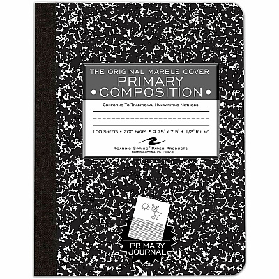 Roaring Spring Marble Comp Picture Story Notebook (97228CS)