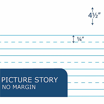 Roaring Spring Marble Comp Picture Story Notebook (97228CS)
