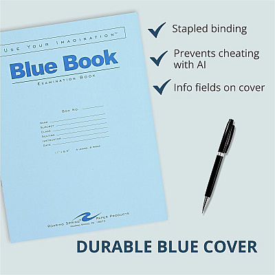 Roaring Spring Blue Examination Book (77510CS)