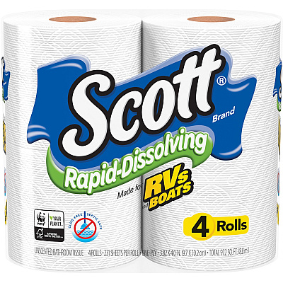 Scott Rapid-Dissolving Toilet Paper (KCC47617)