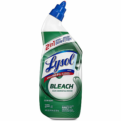 LYSOL Bleach Toilet Bowl Cleaner (RAC98014)