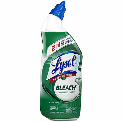 LYSOL Bleach Toilet Bowl Cleaner (RAC98014)
