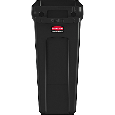 Rubbermaid Commercial Slim Jim 16-Gallon Vented Waste Containers (RCP1955959CT)